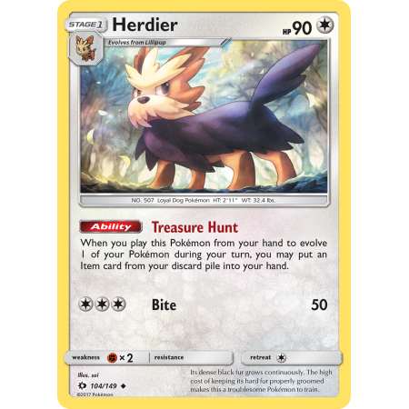 Herdier (Reverse Holo)