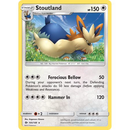 Stoutland (Reverse Holo)