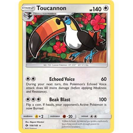 Toucannon (Reverse Holo)