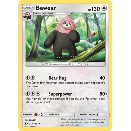 Bewear (Reverse Holo)