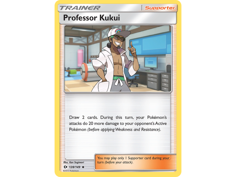 Professor Kukui (Reverse Holo)