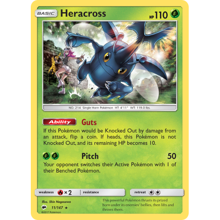Heracross (Reverse Holo)