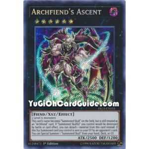 Archfiend's Ascent (Secret Rare) – Fists of the Gadgets | Carta YUGIOH en México