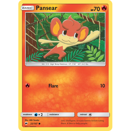 Pansear (Reverse Holo)