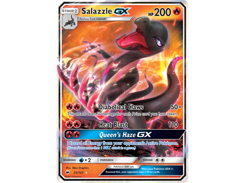 Salazzle-GX (Holo)