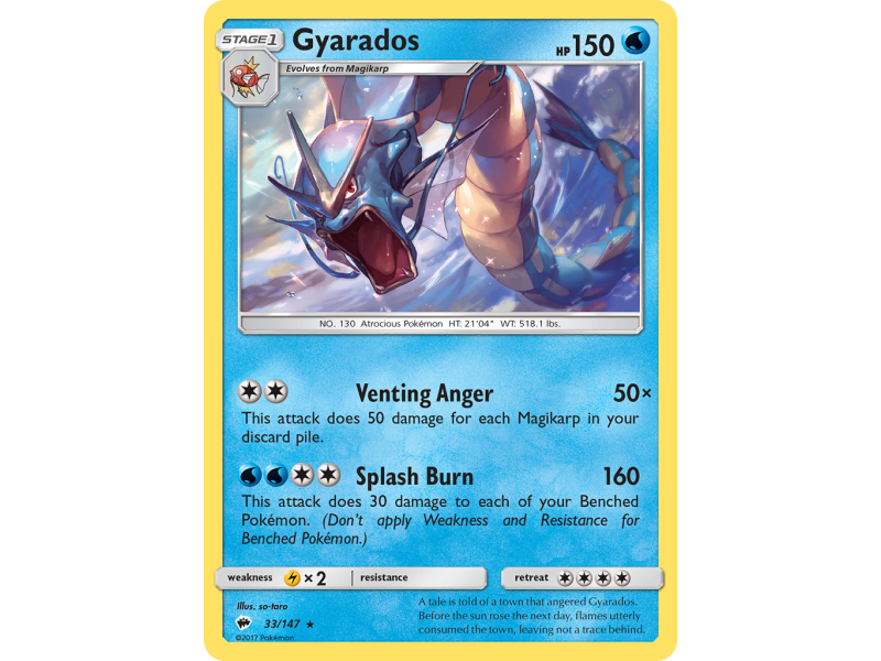Gyarados (Reverse Holo)
