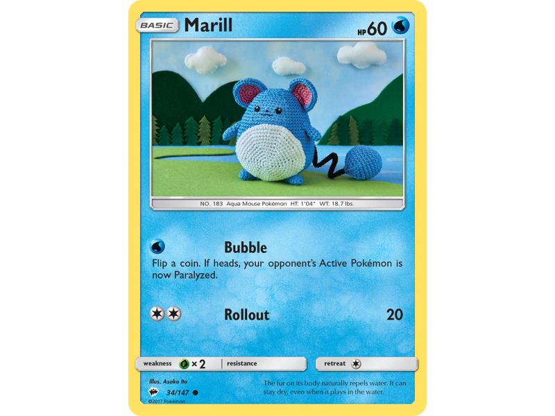 Marill (Reverse Holo)