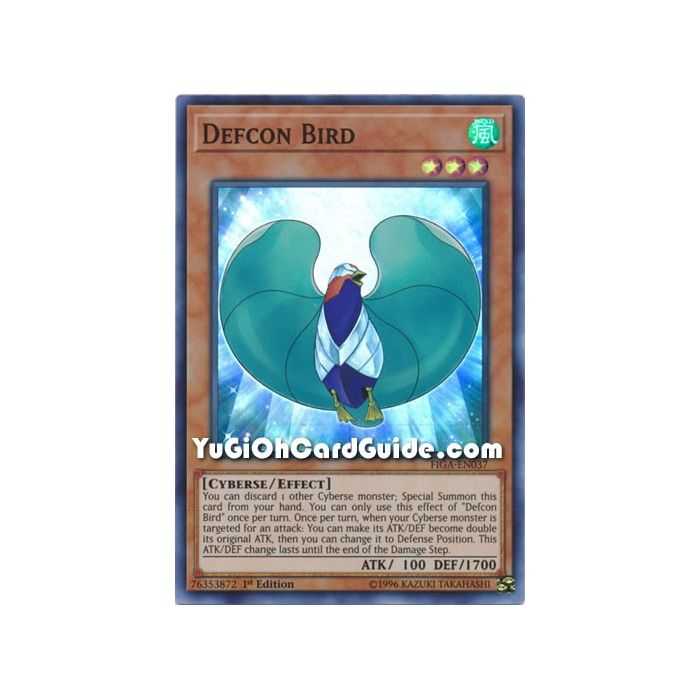Defcon Bird (Super Rare) – Fists of the Gadgets | Carta YUGIOH en México