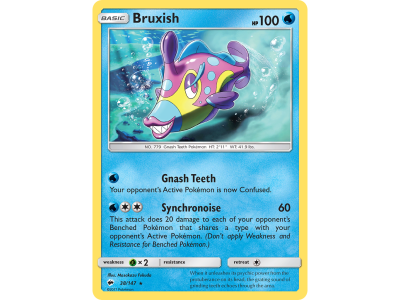 Bruxish (Reverse Holo)
