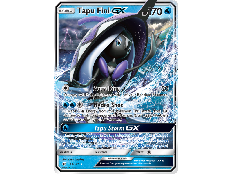 Tapu Fini-GX (Holo)