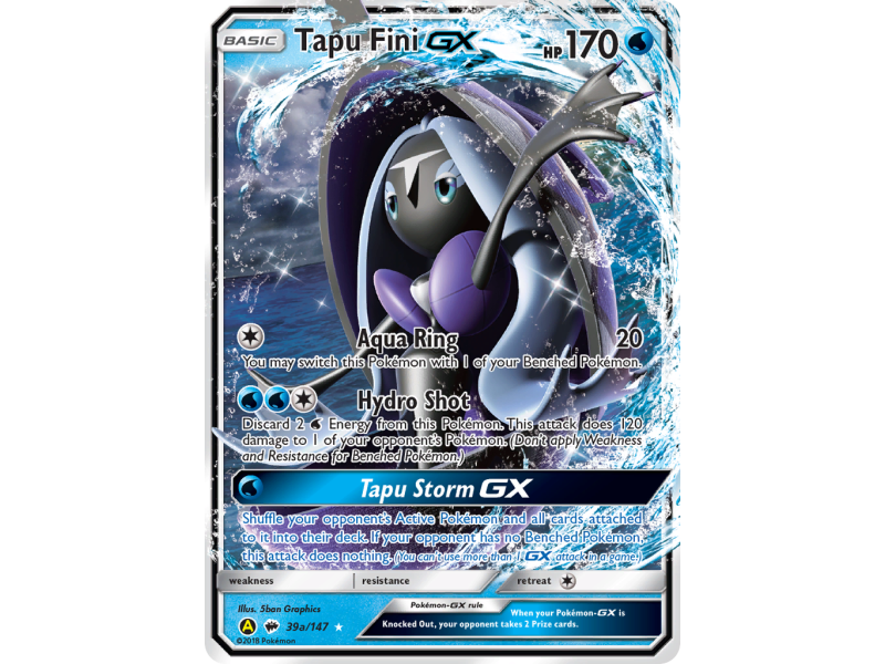 Tapu Fini-GX (Holo)
