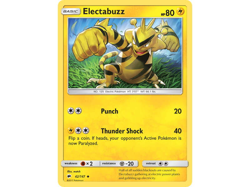 Electabuzz (Reverse Holo)