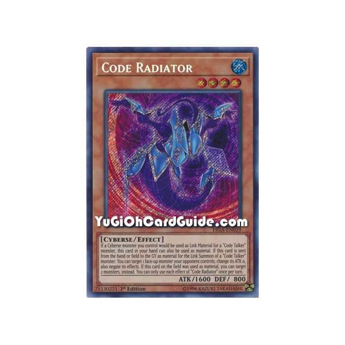 Code Radiator (Secret Rare) – Fists of the Gadgets | Carta YUGIOH en México