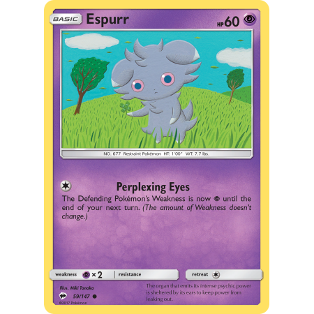 Espurr (Reverse Holo)