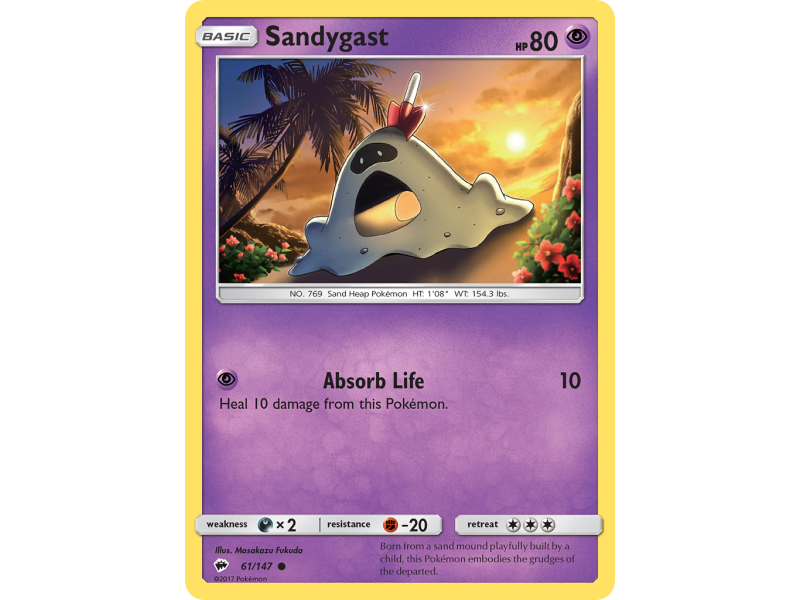 Sandygast (Reverse Holo)