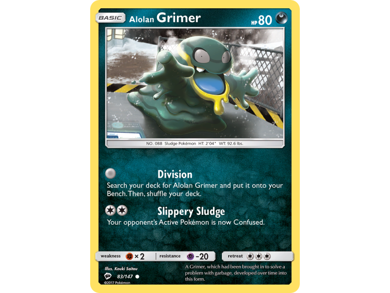 Alolan Grimer (Reverse Holo)