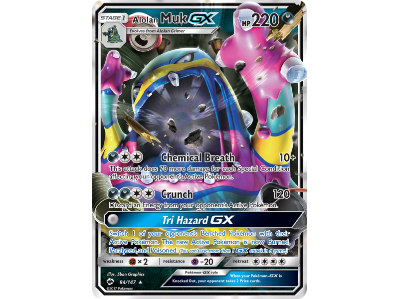 Alolan Muk-GX (Holo)