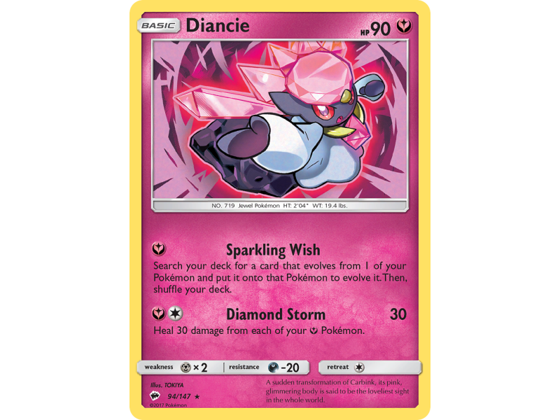 Diancie (Reverse Holo)
