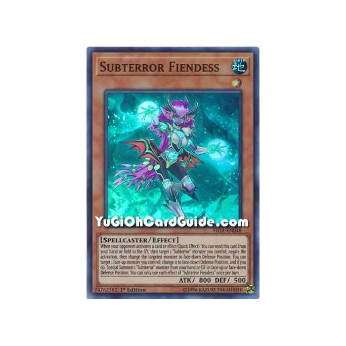 Subterror Fiendess (Super Rare) – Fists of the Gadgets | Carta YUGIOH en México