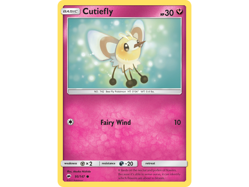 Cutiefly (Reverse Holo)