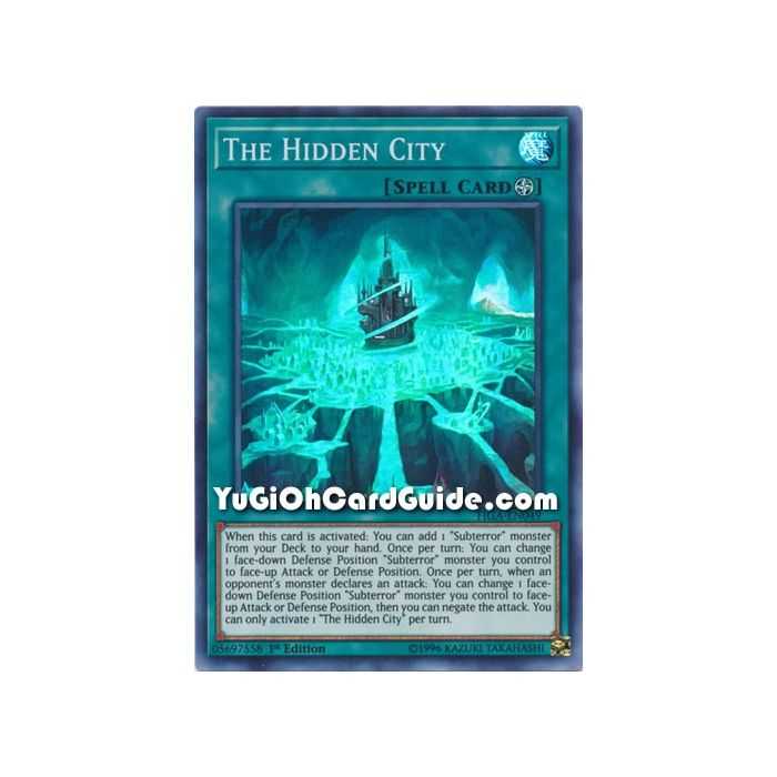 The Hidden City (Super Rare) – Fists of the Gadgets | Carta YUGIOH en México