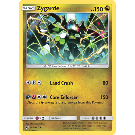 Zygarde (Reverse Holo)