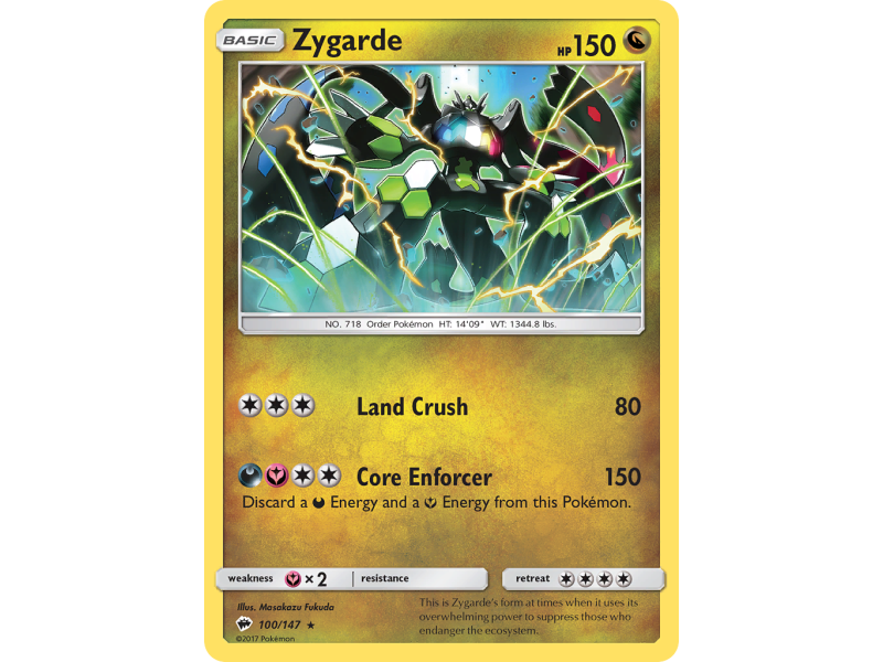 Zygarde (Reverse Holo)