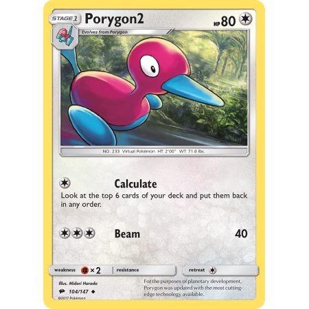 Porygon2 (Reverse Holo)