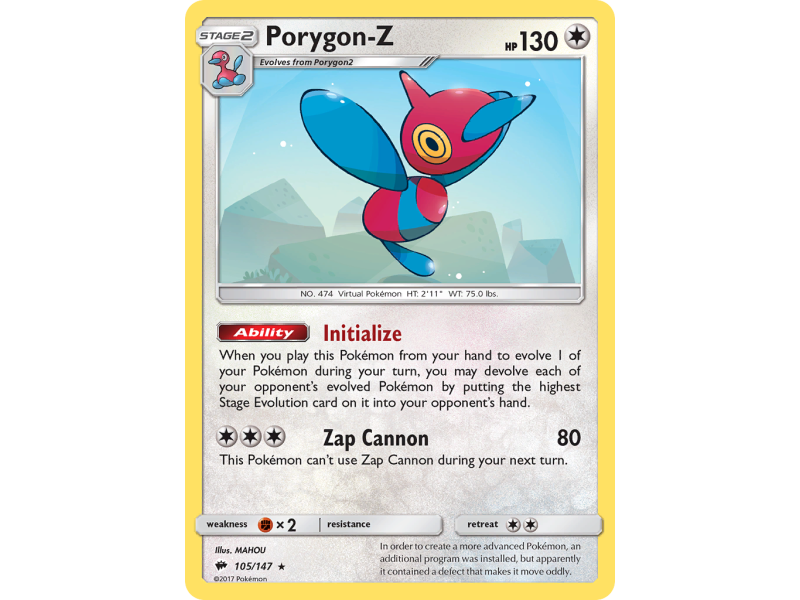 Porygon-Z (Reverse Holo)