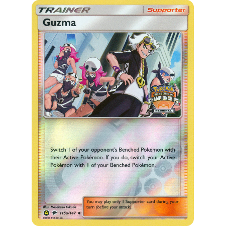 Guzma (Reverse Holo)