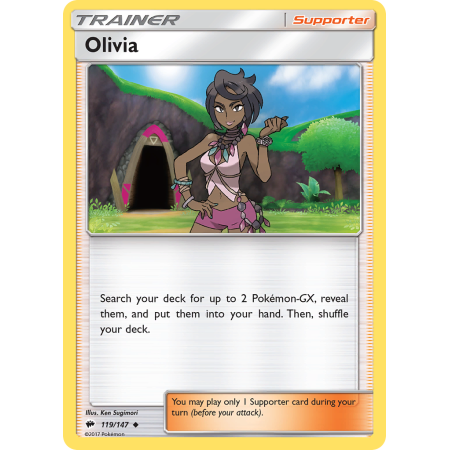 Olivia (Reverse Holo)
