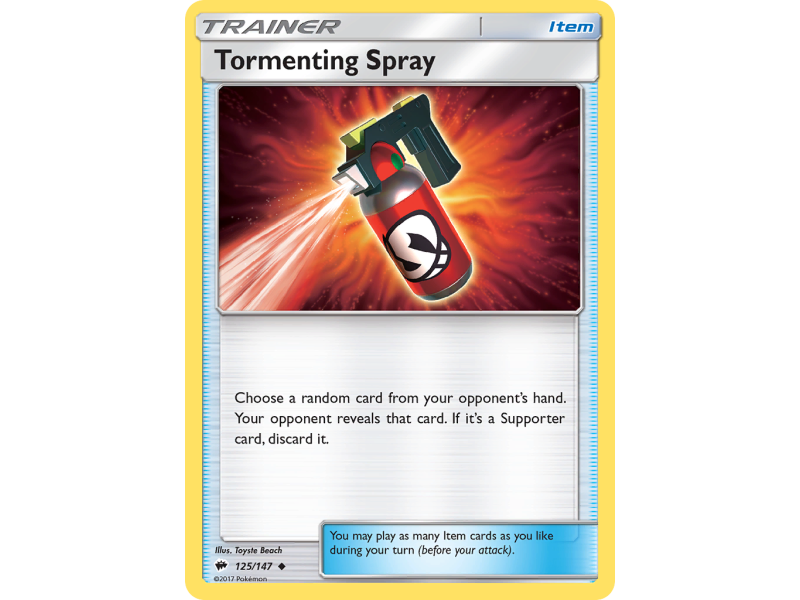 Tormenting Spray (Reverse Holo)