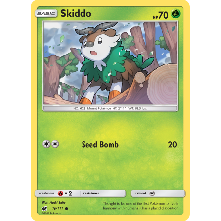 Skiddo (Reverse Holo)
