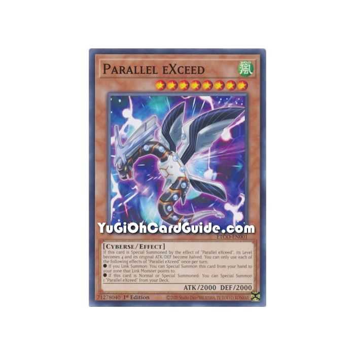 Parallel eXceed (Common) – Eternity Code | Carta YUGIOH en México