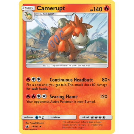 Camerupt (Reverse Holo)