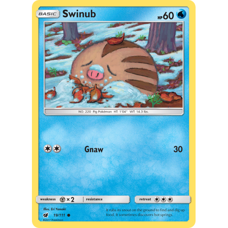 Swinub (Reverse Holo)