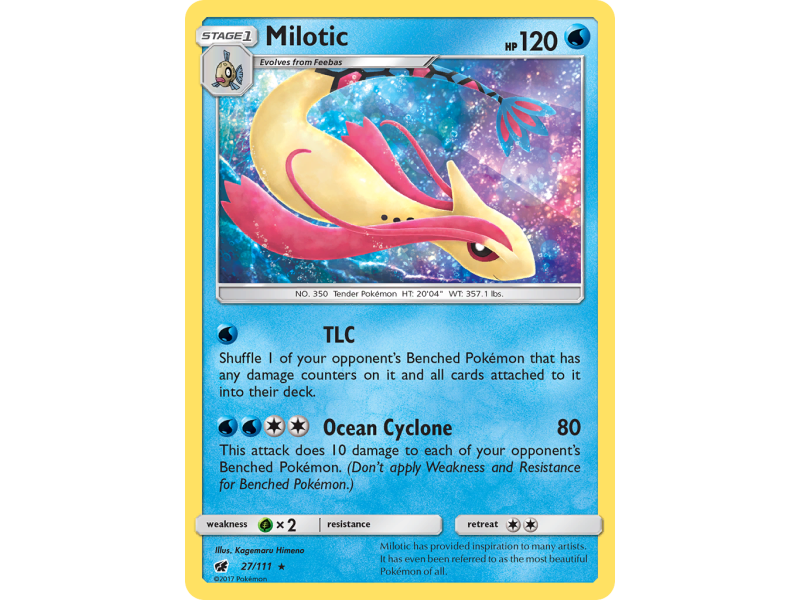 Milotic (Reverse Holo)