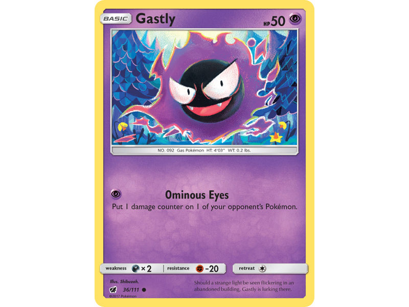 Gastly (Reverse Holo)