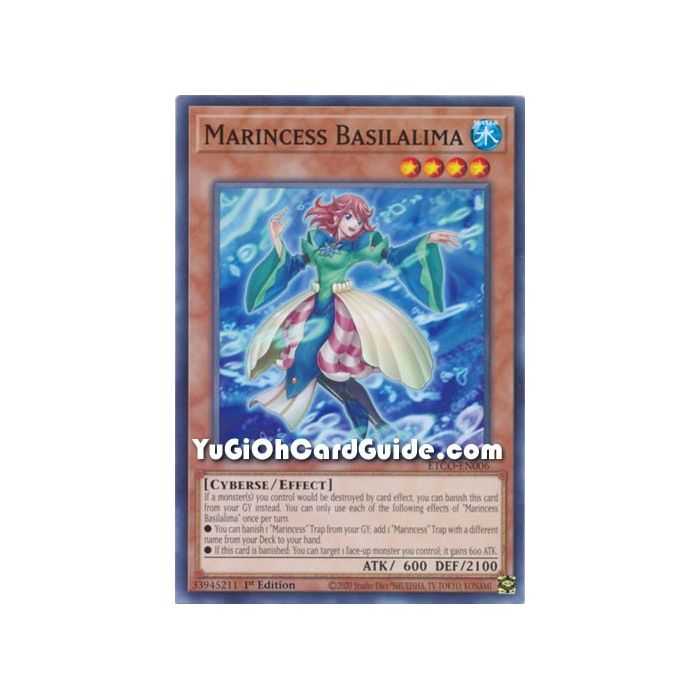 Marincess Basilalima (Common) – Eternity Code | Carta YUGIOH en México