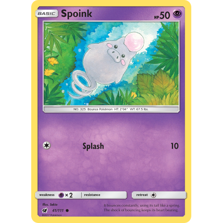 Spoink (Reverse Holo)