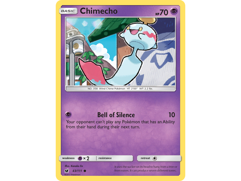 Chimecho (Reverse Holo)