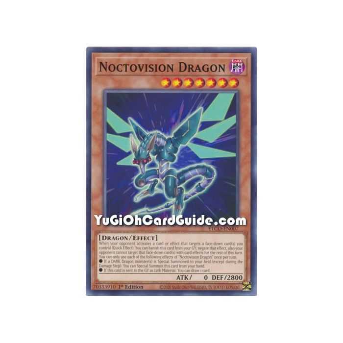 Noctovision Dragon (Common) – Eternity Code | Carta YUGIOH en México