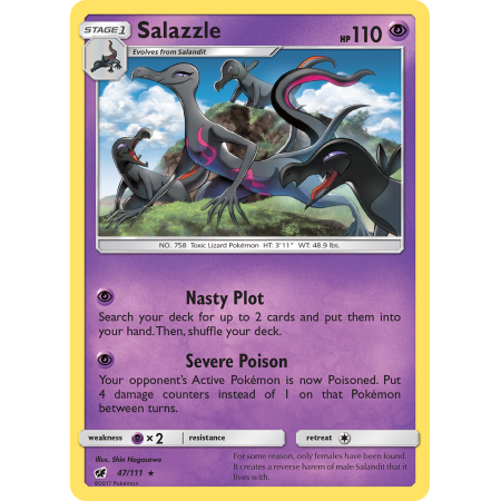 Salazzle (Reverse Holo)