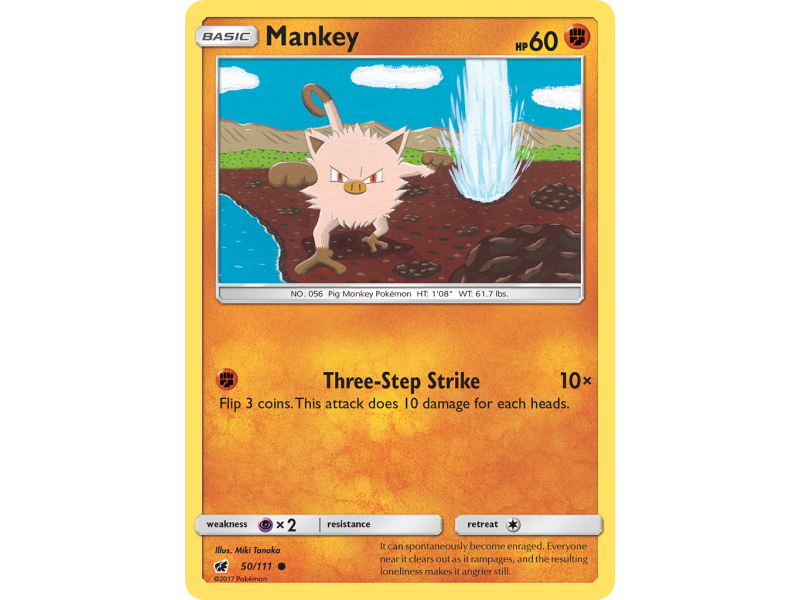 Mankey (Reverse Holo)