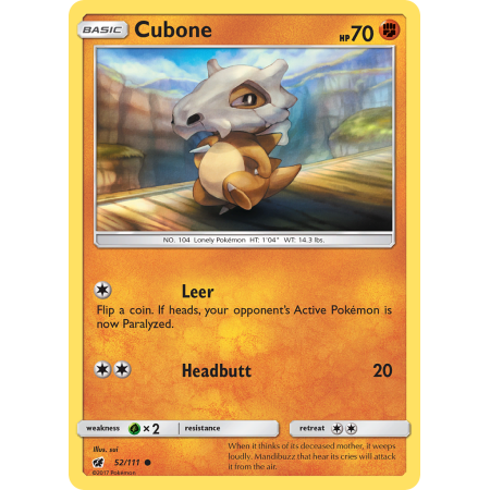 Cubone (Reverse Holo)