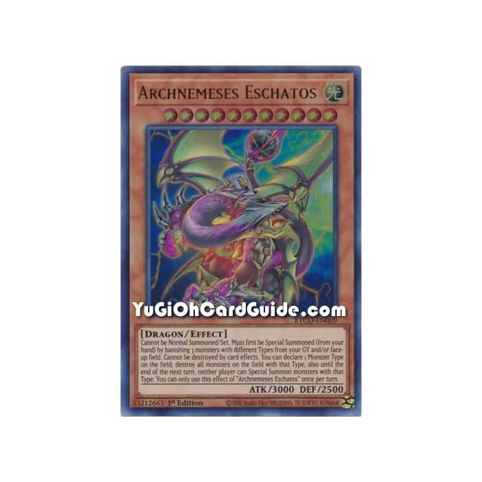 Archnemeses Eschatos (Ultra Rare) – Eternity Code | Carta YUGIOH en México