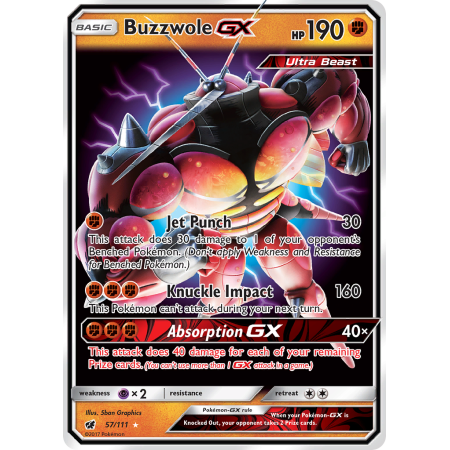 Buzzwole-GX (Holo)