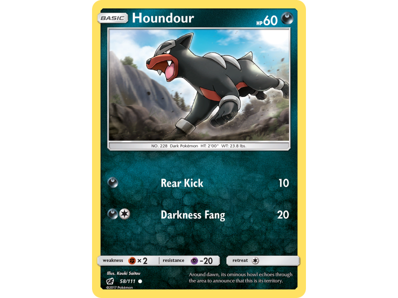 Houndour (Reverse Holo)