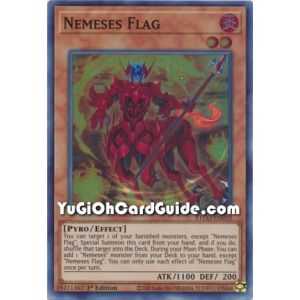 Nemeses Flag (Super Rare) – Eternity Code | Carta YUGIOH en México