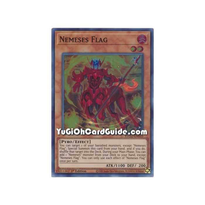 Nemeses Flag (Super Rare) – Eternity Code | Carta YUGIOH en México